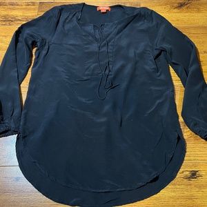 Joe Fresh - Black - Silk Tunic - Size S